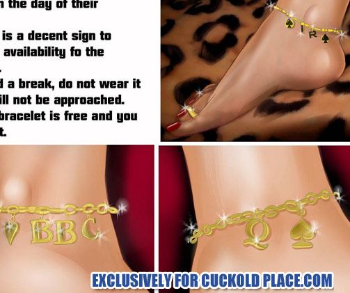 Wearing it is a decent sign to show your availability for the black men - Interracial Cuckold