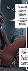 I love being ass-fucked by big black studs - The Ring of the Roman Empress 2