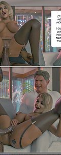 See how his big black cock is stretching me out baby? - Black marked