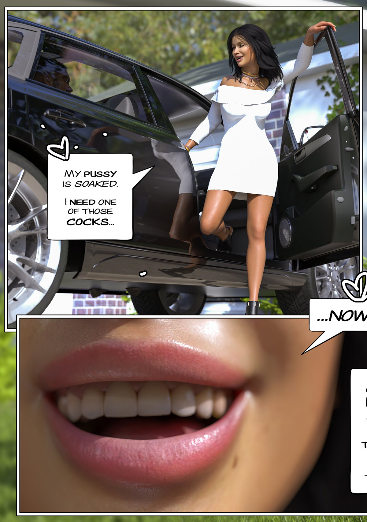 Your bitch-boy hubby is almost cumming in his pants - Black marked 3