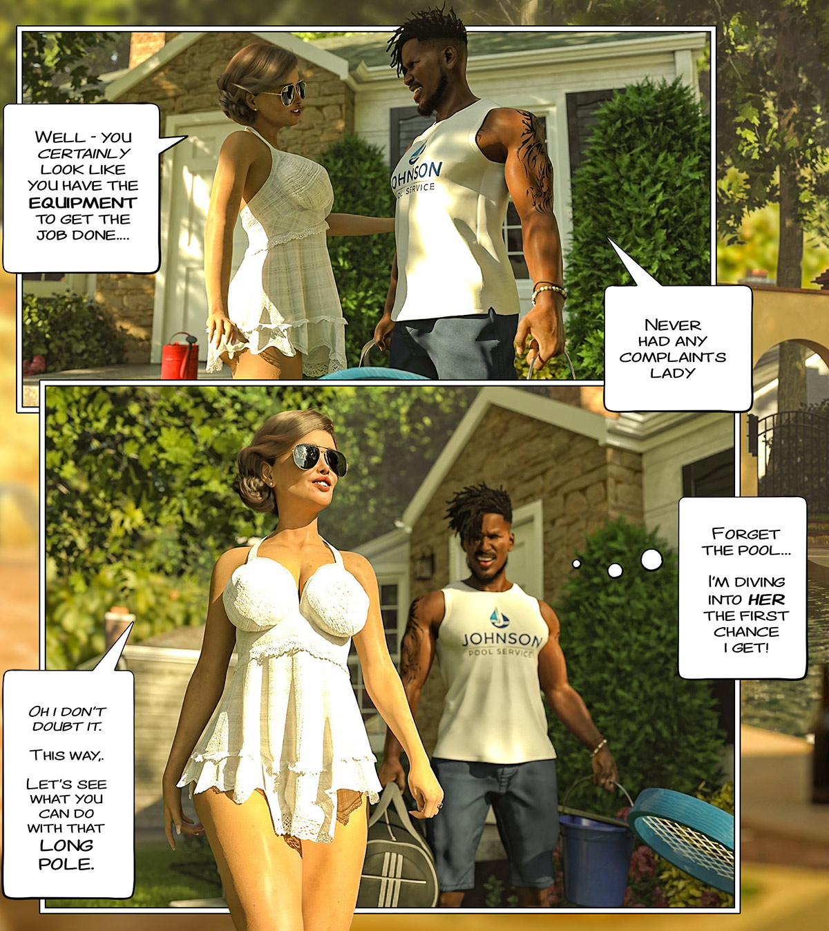 You certainly look like you have the equipment to get the job done - Pool dues