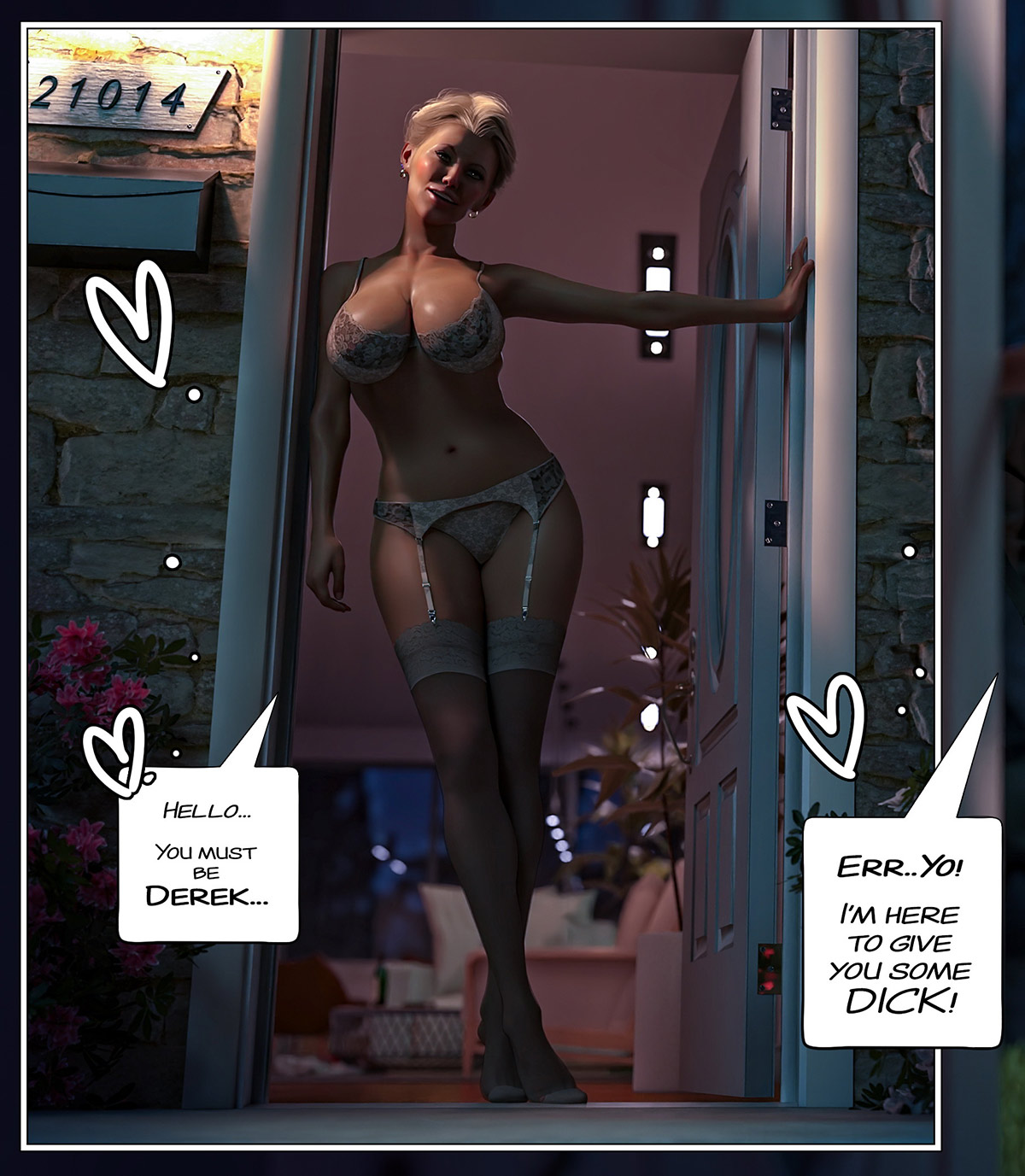 My pussy is soaked, I need one of those cocks - Stella's perfect match