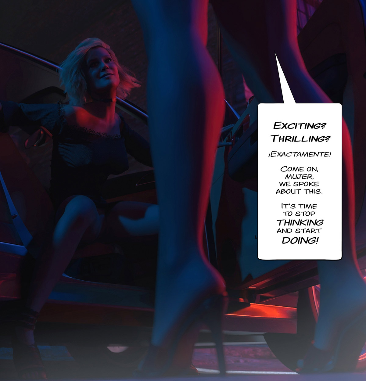 It's time to stop thinking and start doing - The obsidian lounge a modern family parody