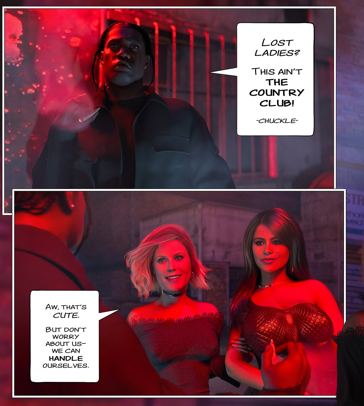 I grew up dodging real bullets, not bad yelp reviews - The obsidian lounge a modern family parody