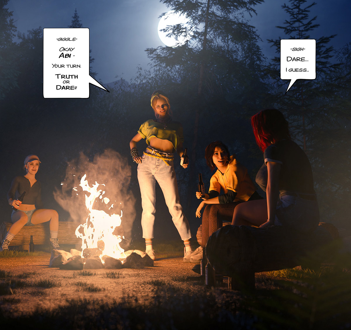 You don't hide national treasures, girl, you display them - The dare