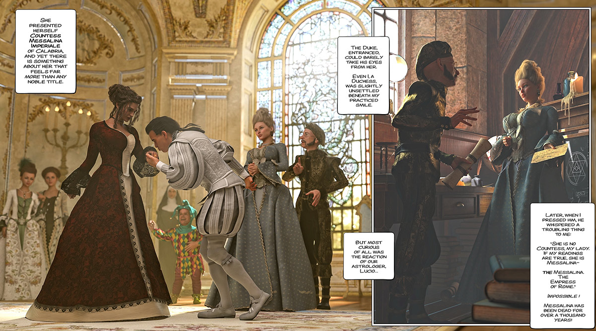 I saw how his lips parted slightly when she spoke how his fingers twiched when he poured her wine - The ring of the Roman Empress 6