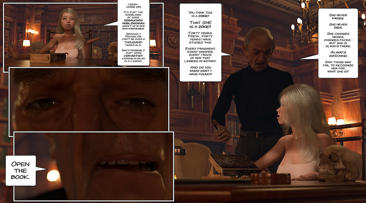 His wife's eager mouth a delight, laugher turned to moans, gratitude to passion - The ring of the Roman Empress 6