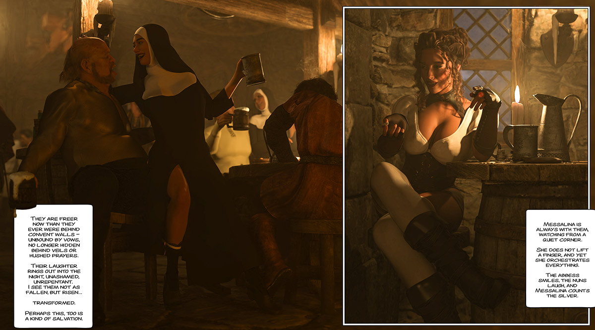 Give your benevolence to the countess, my nuns do not lift their skirts for free - The ring of the Roman Empress 6