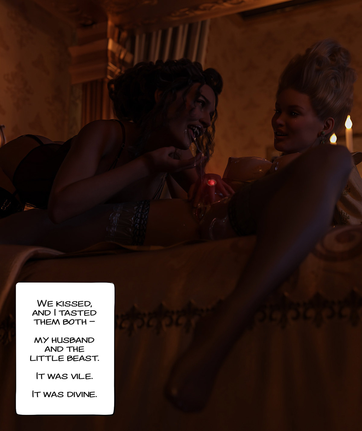 She took the runt's cock and still your wife's cunt twitches for more - The ring of the Roman Empress 6