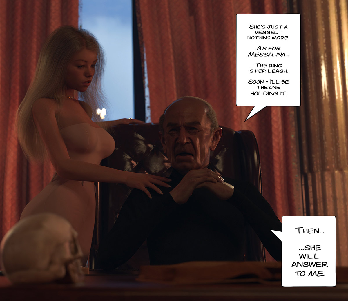 Always another cock to fuck, lucky me - The ring of the Roman Empress 7