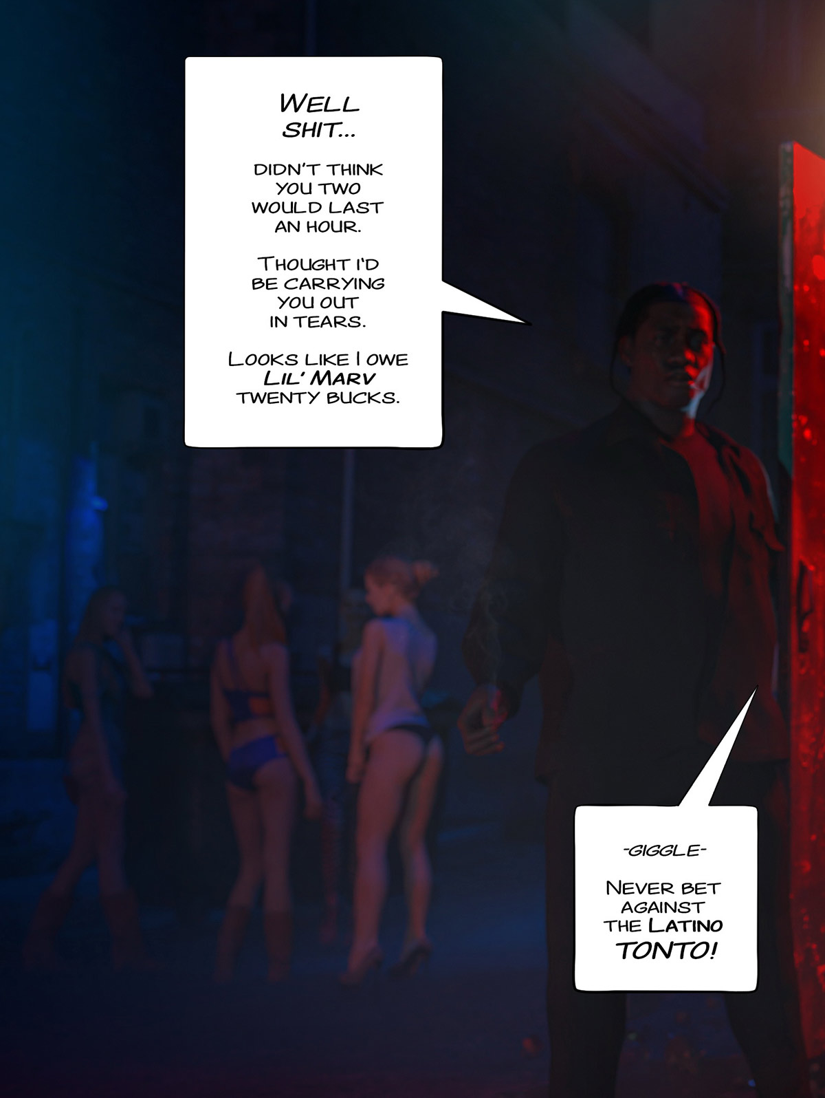 First rule of showbiz Papi, always leave them wanting more - Modern Household, The Obsidian Lounge