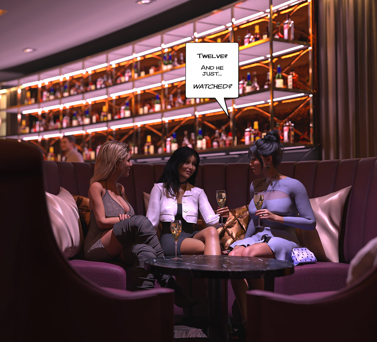 Twelve big black bulls in my ass and Maurice laying under me - Black marked 5