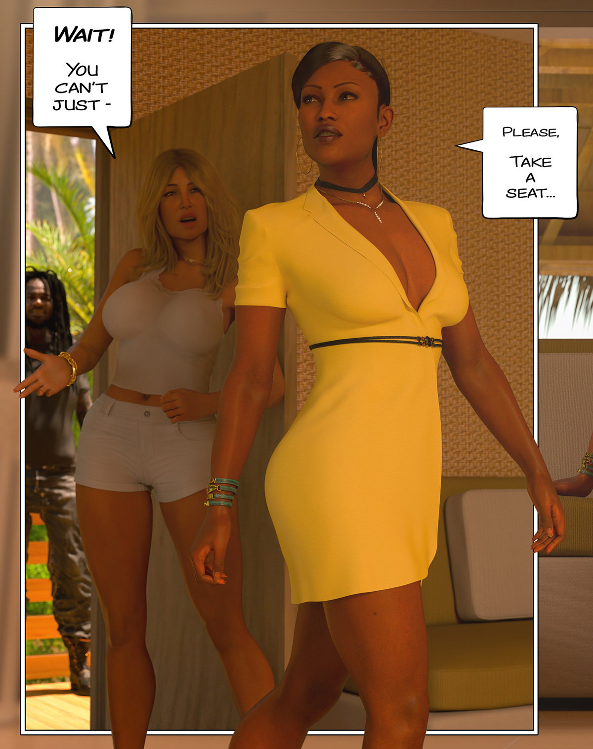 What I want, pretty, white, connected, useful - Tropic of sin, Veronica Sinclair