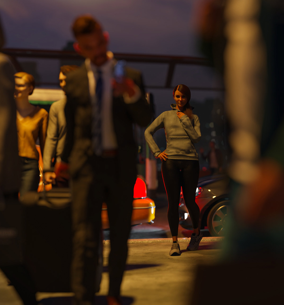 I play better when I know there's a pretty girl watching - The focus shift