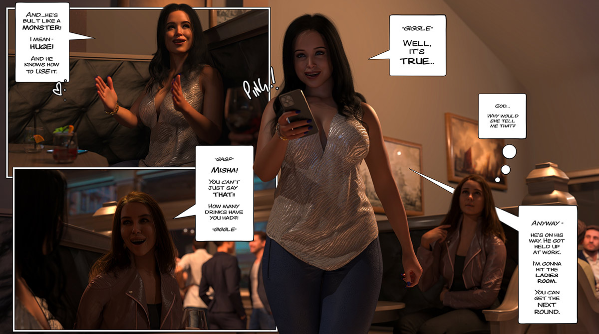 He's built like a monster, I mean huge - The focus shift