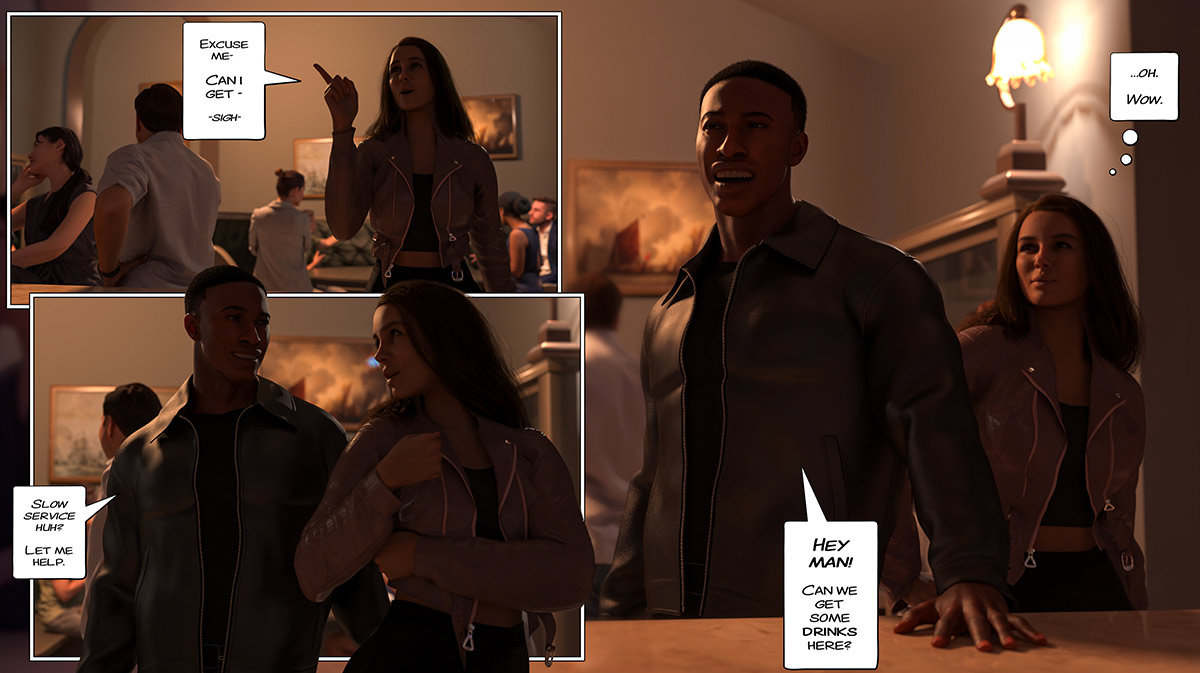 He's built like a monster, I mean huge - The focus shift