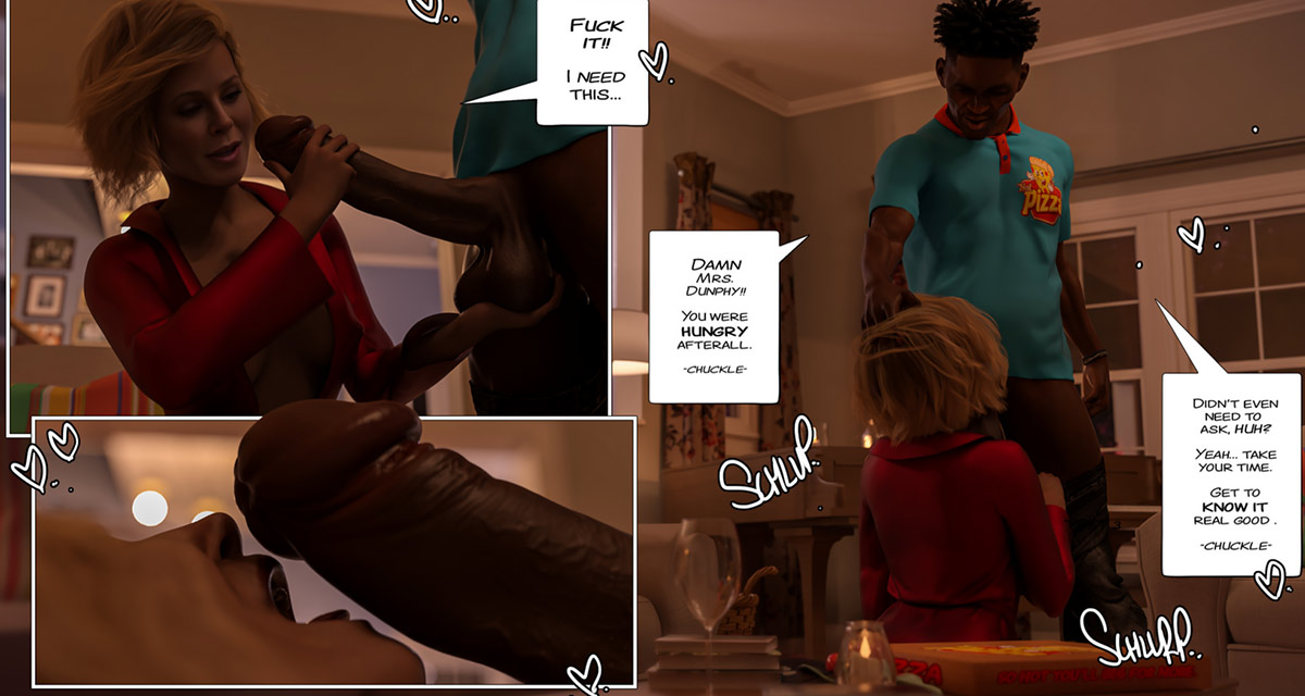 That wet pussy was made for this dick - Delivery included, A modern family parody