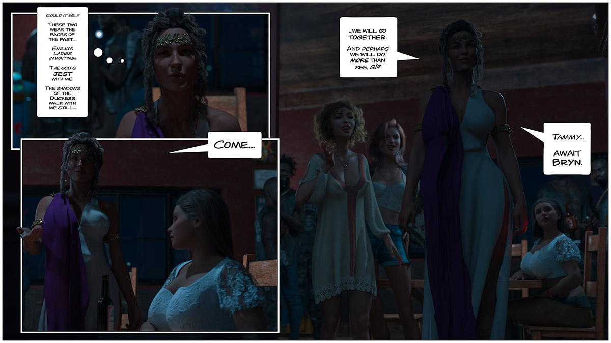 Let these cocks fill you, as your foremothers once did - The ring of the Roman Empress 9