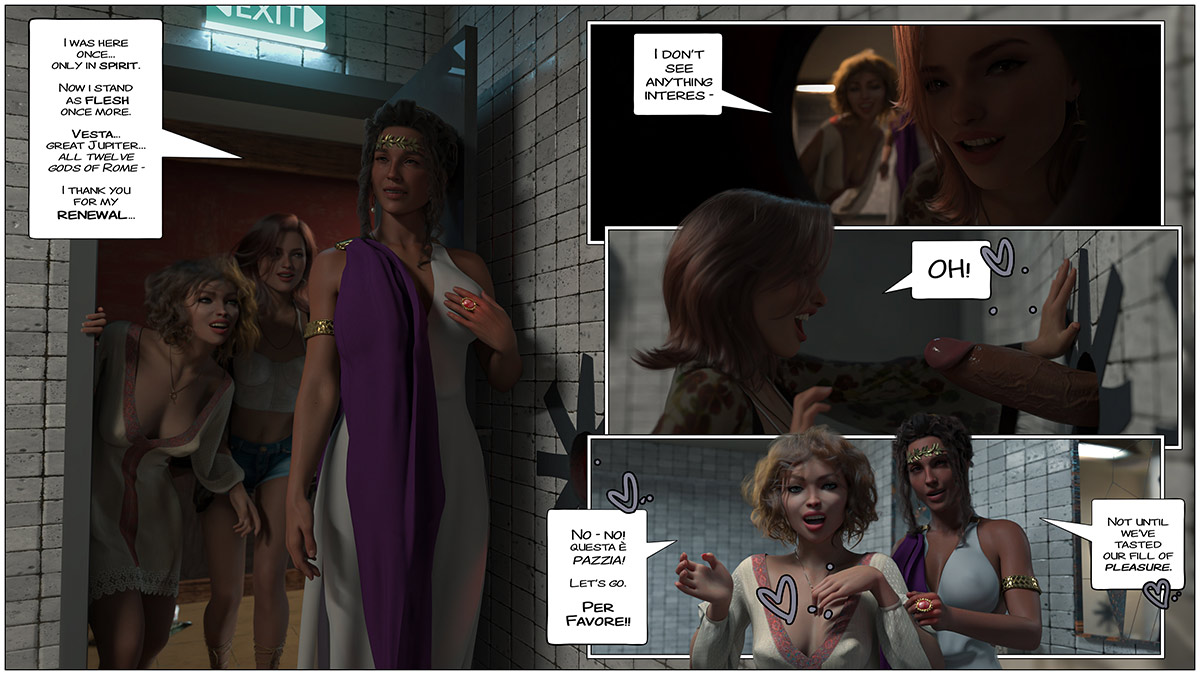 Let these cocks fill you, as your foremothers once did - The ring of the Roman Empress 9