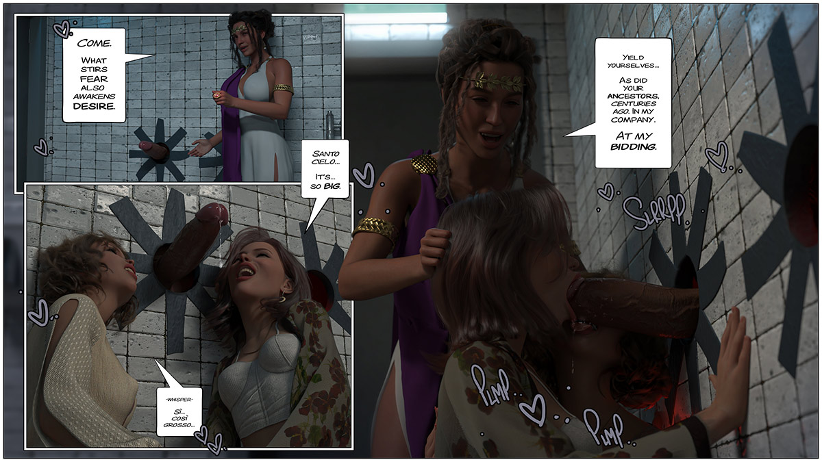 Let these cocks fill you, as your foremothers once did - The ring of the Roman Empress 9