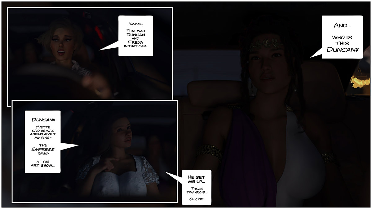 I love your big black biker cock - The ring of the Roman Empress 9