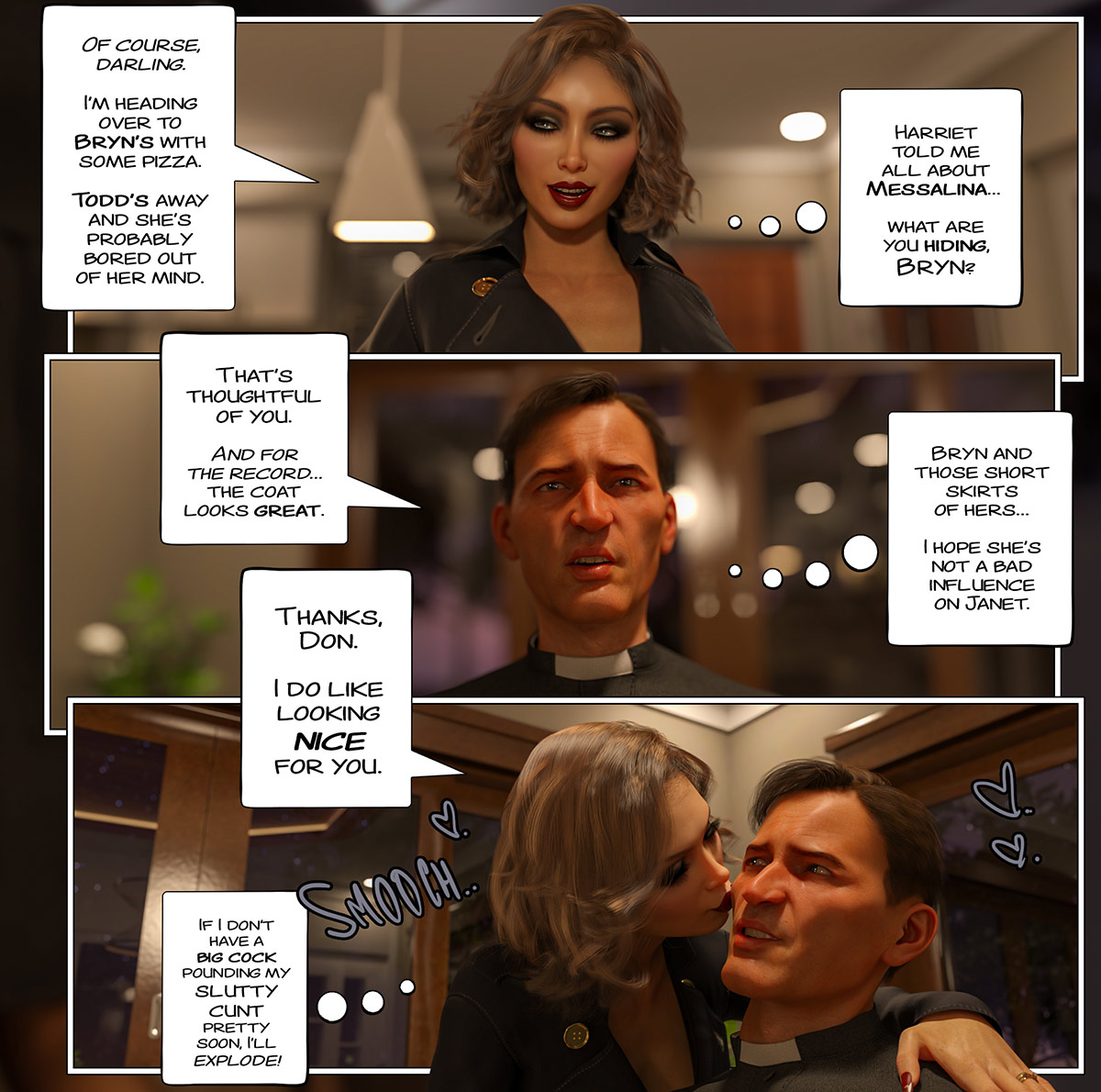 If I don't have a big cock pounding my slutty cunt pretty soon, I'll explode - The ring of the Roman Empress 10