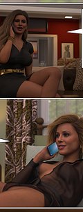 Because watching his wife deepthroat a big black cock is so Phil's vibe - Training Phil, A modern family parody