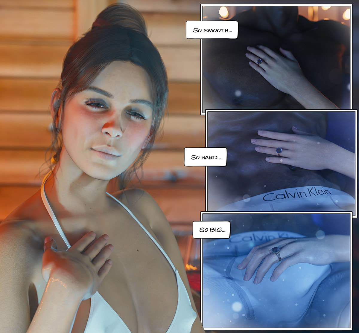 I want a fuck party like this in my bed at home some time - The focus shift 2