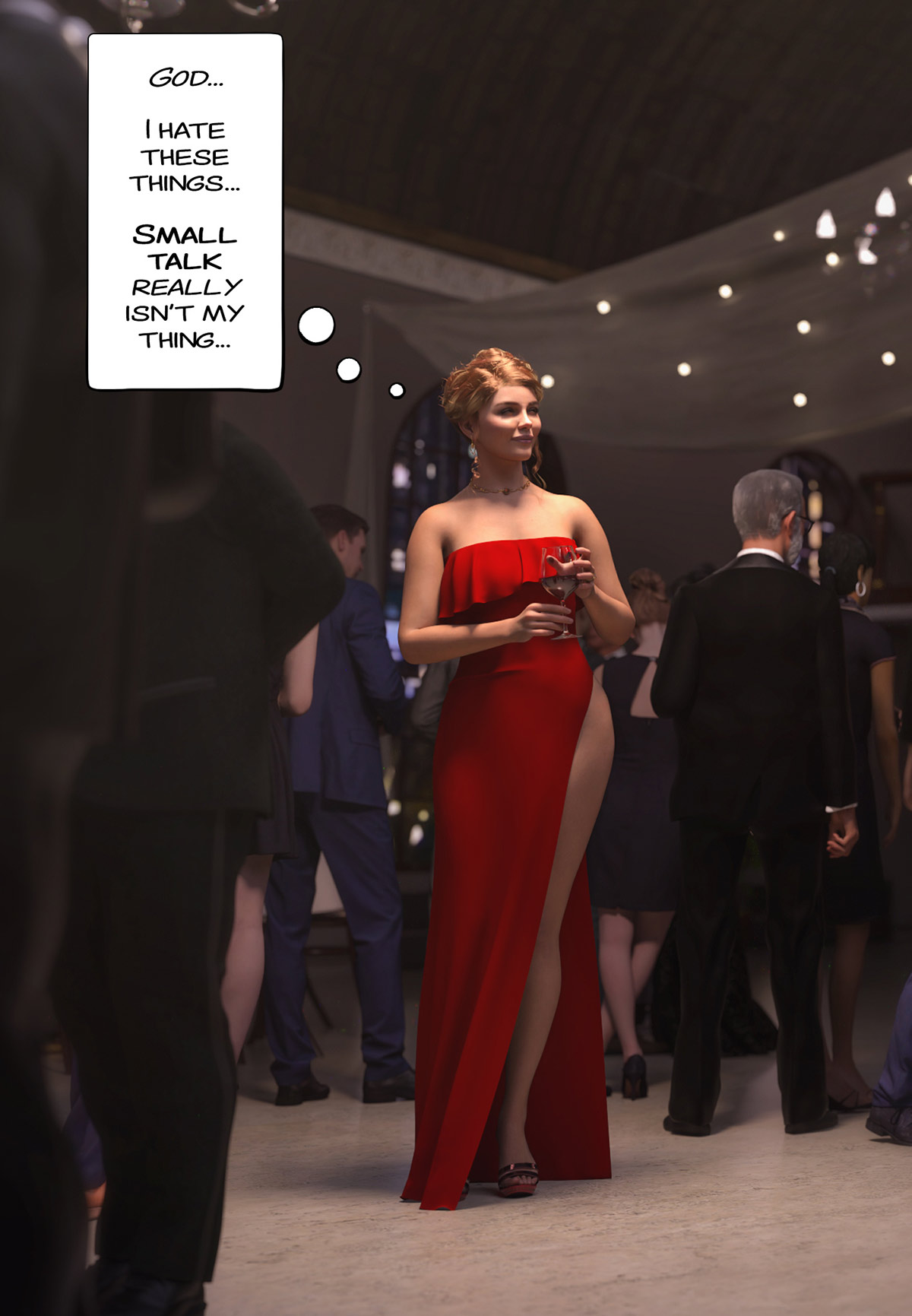 I'm sure you look amazing, I hope you have a great time - The focus shift 3
