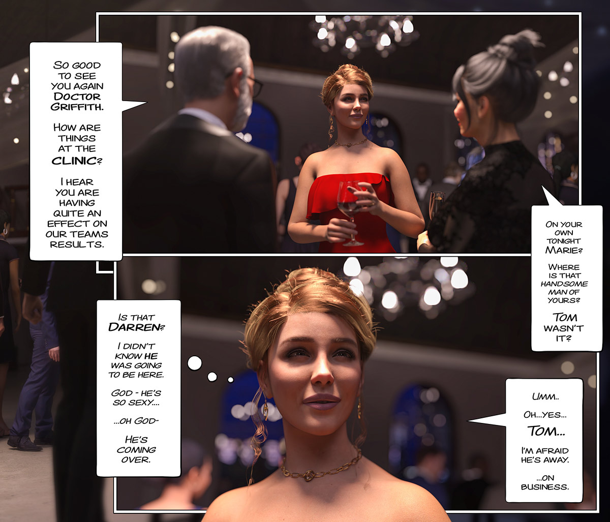 I'm sure you look amazing, I hope you have a great time - The focus shift 3