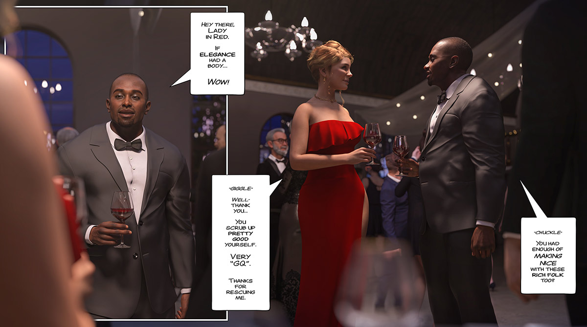Besides meeting up with big, strong black men and taking them home - The focus shift 3