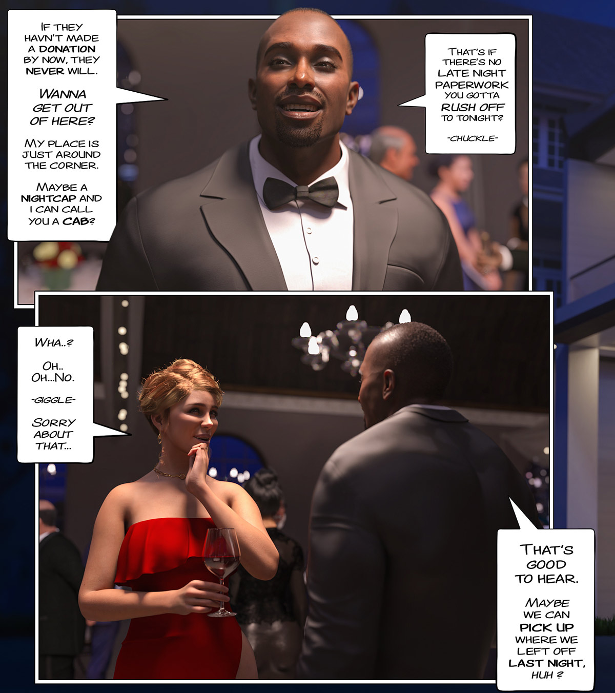 Besides meeting up with big, strong black men and taking them home - The focus shift 3