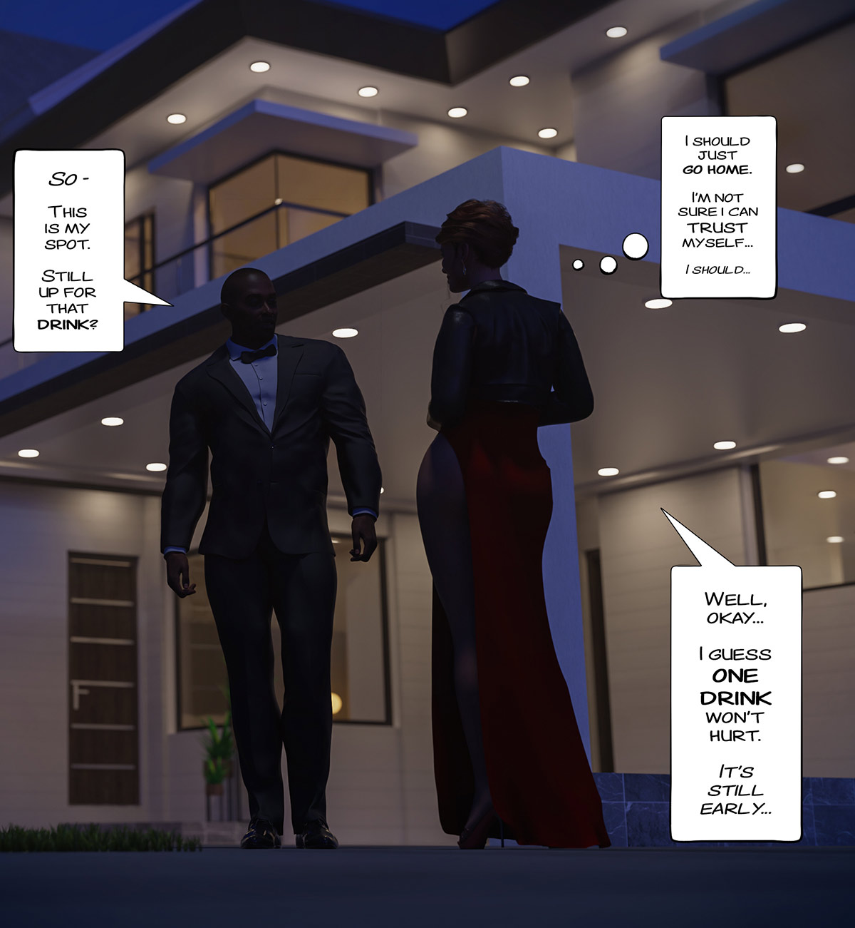 Besides meeting up with big, strong black men and taking them home - The focus shift 3