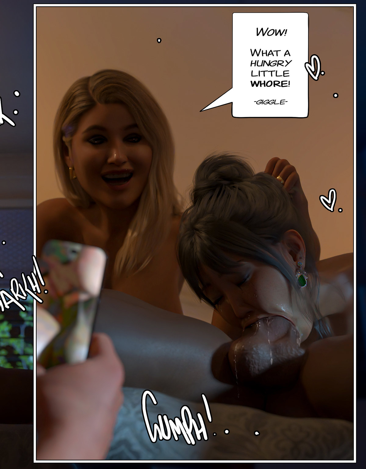 I want a picture that will make her husband leak in his pants - Black marked 6