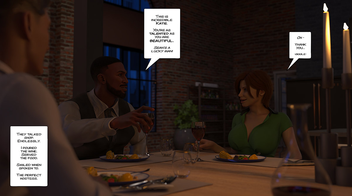 I was the perfect trophy wife until art arrived - Black marked 8