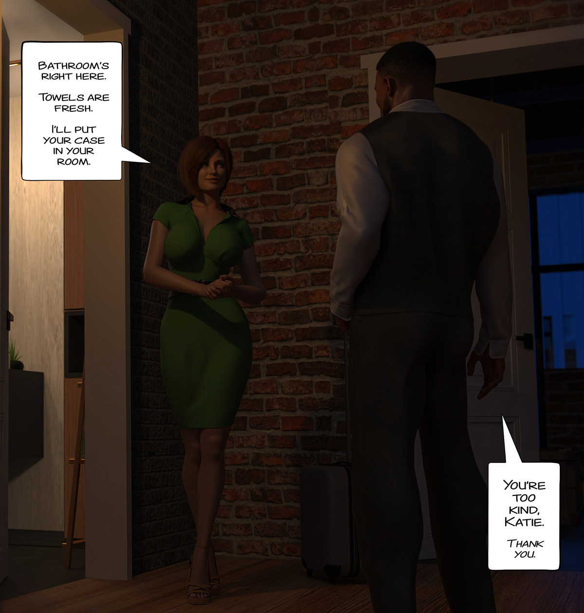 I was the perfect trophy wife until art arrived - Black marked 8