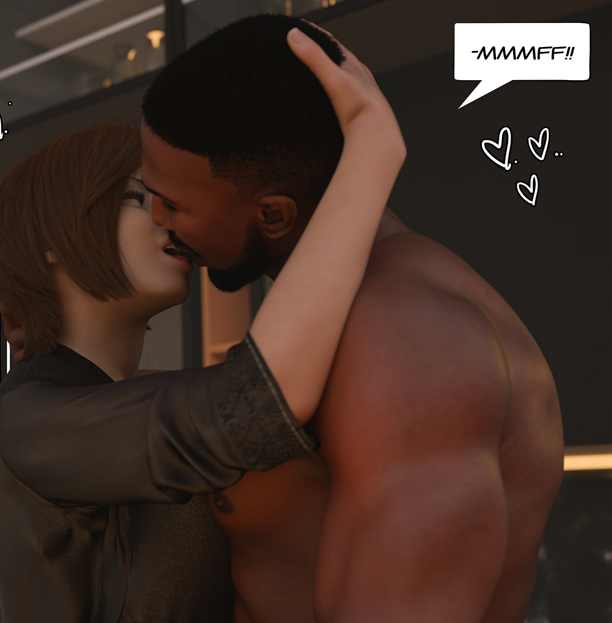 Fuck me Art right here, I need it your cock inside me - Black marked 8