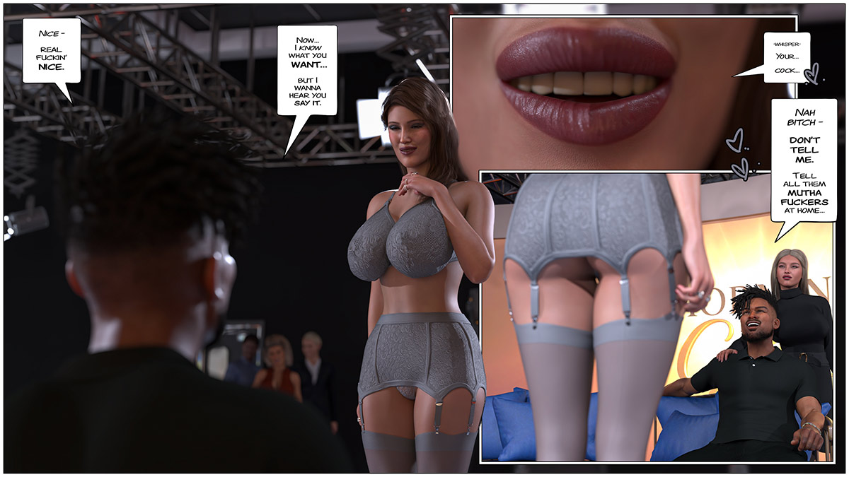 It's all I want Trent's big black cock, deep, inside me - The MILF next door 3