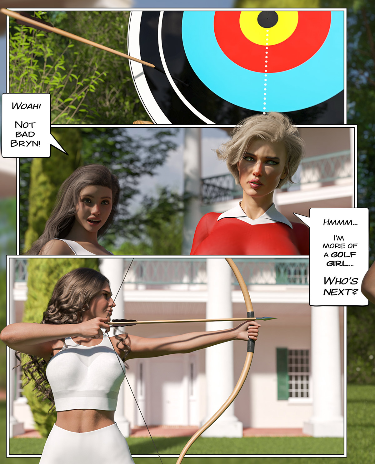 You missed the target but that tree never stood a chance - The ring of the Roman Empress 11