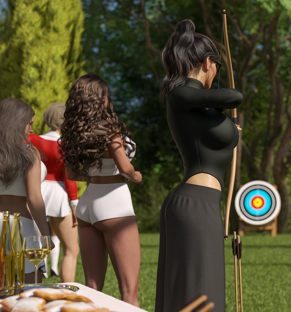 You missed the target but that tree never stood a chance - The ring of the Roman Empress 11