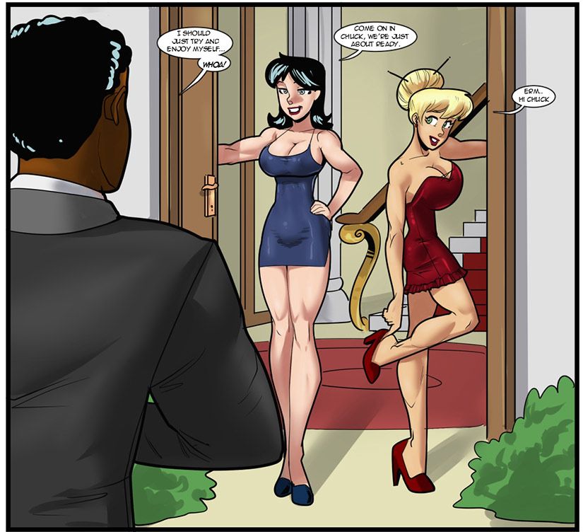 I wonder how it tastes - Betty and Veronica once you go black