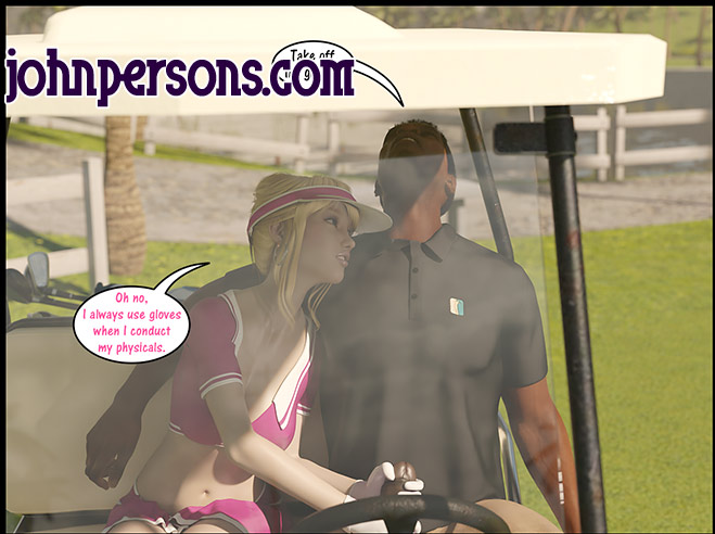 We don't want any of your cum in the golf cart - Christian knockers