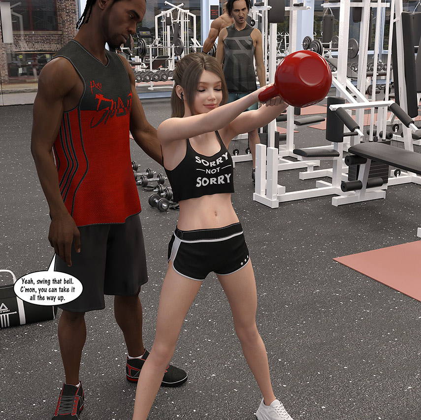 I think you're ready for something bigger - Natasha's workout part 1
