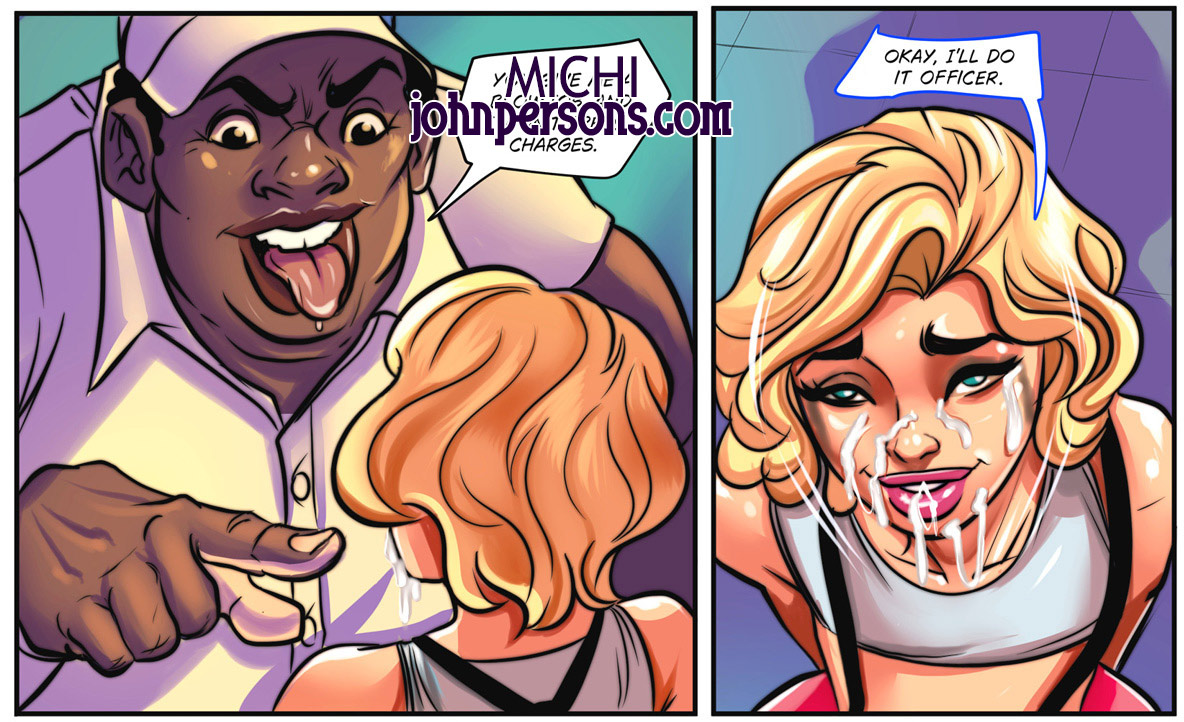 You give me a blowjob, and I won't press charges - The new white sissyboy in town